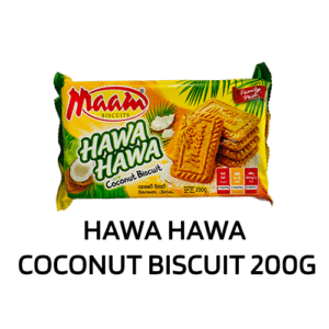 HAWA HAWA  Coconut Biscuit 200G